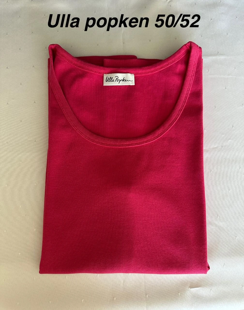 Ulla Popken 50/52 new top in fuchsia pink ribbed. – photo 8